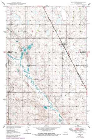 Melville USGS topographic map 47099c1