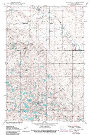 Carrington SW USGS topographic map 47099c2