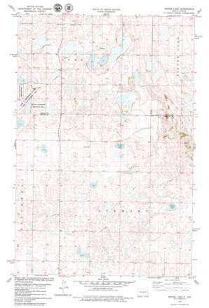 Senior Lake USGS topographic map 47099c8