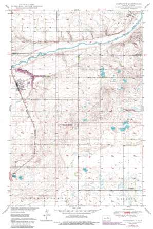 Sheyenne USGS topographic map 47099g1