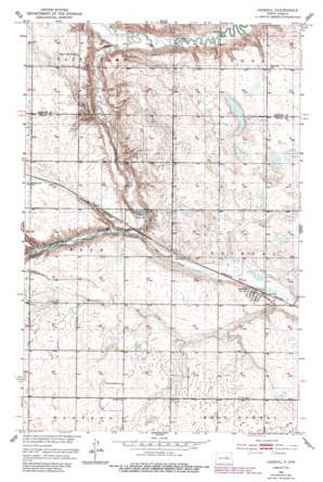 Heimdal USGS topographic map 47099g6