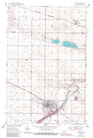 Harvey USGS topographic map 47099g8