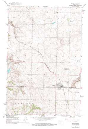 Wilton topo map