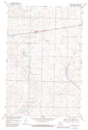Pickardville topo map