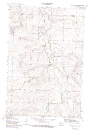 Red Butte Nw topo map