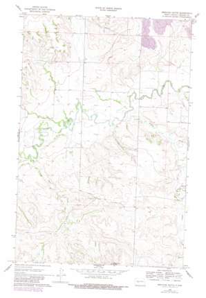 Medicine Butte USGS topographic map 47101b8