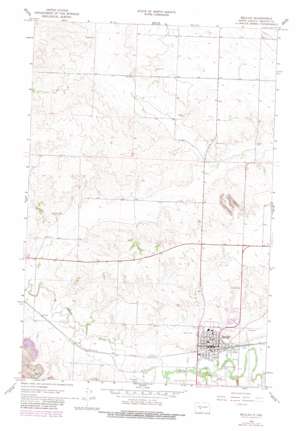 Beulah USGS topographic map 47101c7