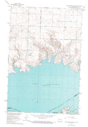 Blackwater Lake Se USGS topographic map 47101e7