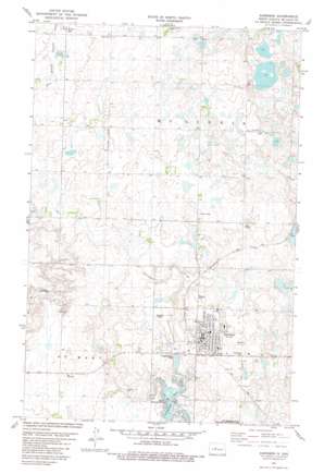 Garrison USGS topographic map 47101f4
