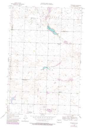 Roseglen USGS topographic map 47101g7