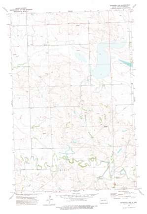 Marshall Nw USGS topographic map 47102b4