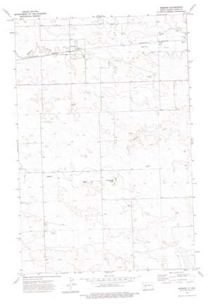 Werner USGS topographic map 47102c4
