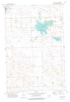 Lake Ilo USGS topographic map 47102c6