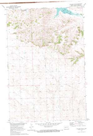 Halliday Nw USGS topographic map 47102d4
