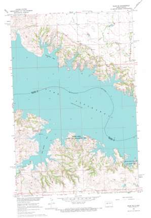Parshall USGS topographic map 47102e1