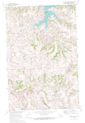 String Buttes topo map