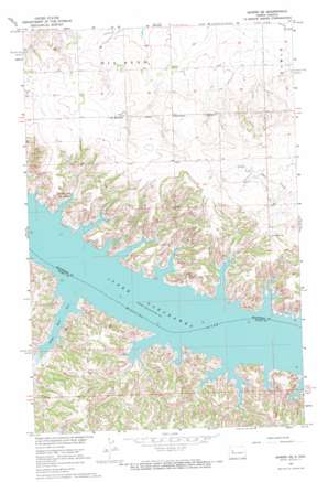 Sanish SE USGS topographic map 47102g5