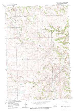 Blue Buttes SE USGS topographic map 47102g7