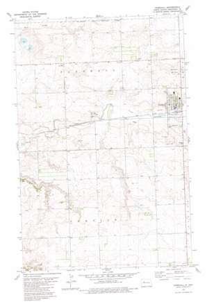 Parshall USGS topographic map 47102h2