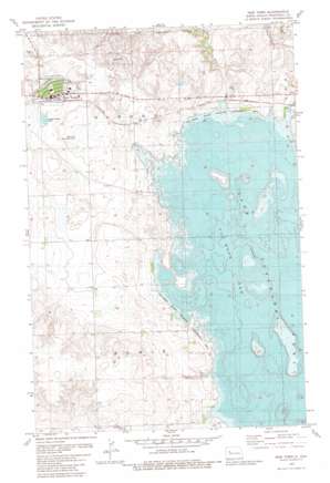 New Town topo map