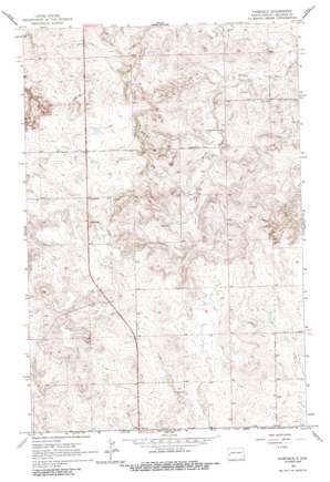 Fairfield topo map