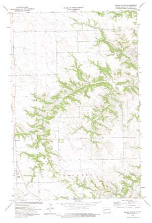 Grassy Butte topo map