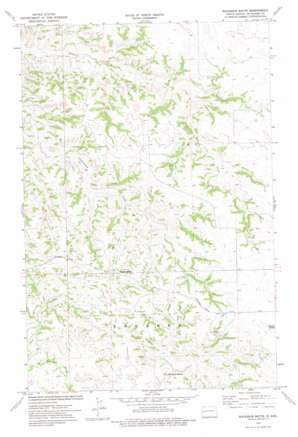 Buckskin Butte USGS topographic map 47103d3