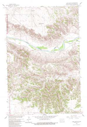 Lone Butte USGS topographic map 47103e2