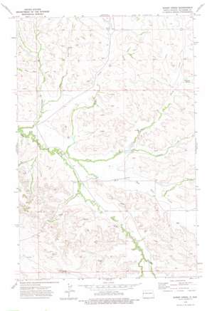 Sheep Creek USGS topographic map 47103e7