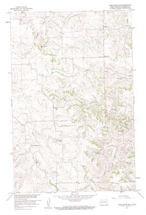 Lone Butte Nw topo map