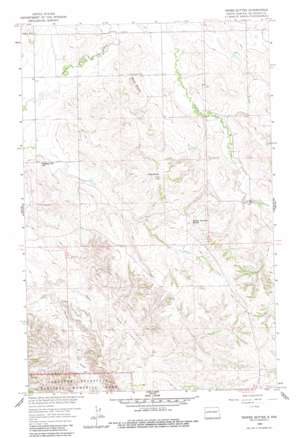 Tepee Buttes USGS topographic map 47103f3