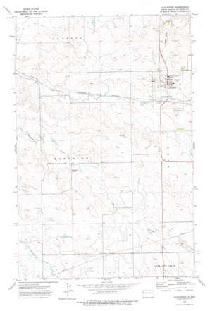Alexander USGS topographic map 47103g6