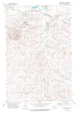 Charbonneau USGS topographic map 47103g7
