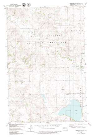 Demicks Lake topo map
