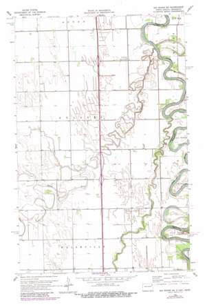 Big Woods Sw USGS topographic map 48097c2