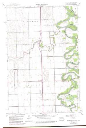 Big Woods Nw topo map