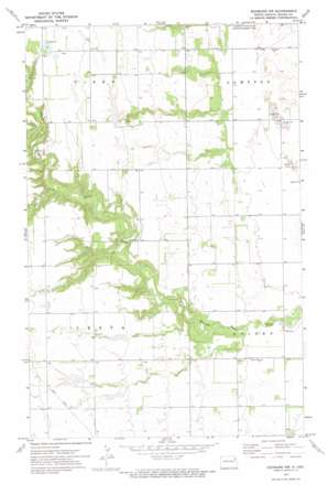 Edinburg Nw USGS topographic map 48097d8