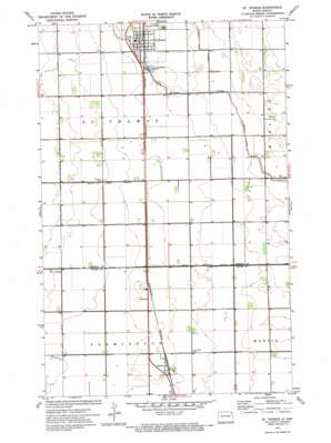 Saint Thomas USGS topographic map 48097e4