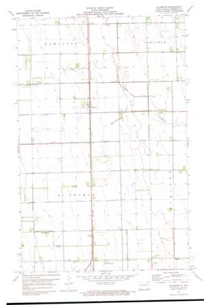 Glasston USGS topographic map 48097f4
