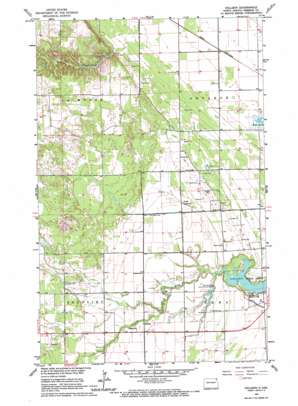 Hallson USGS topographic map 48097g7