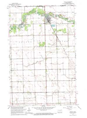 Neche USGS topographic map 48097h5