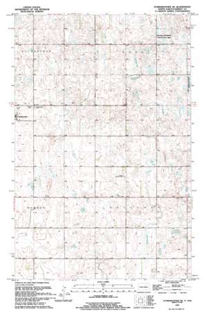 Starkweather Ne USGS topographic map 48098d7