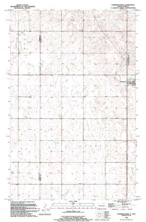 Starkweather USGS topographic map 48098d8