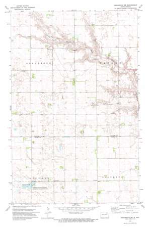Osnabrock SW USGS topographic map 48098e2