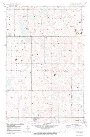 Alsen USGS topographic map 48098f6