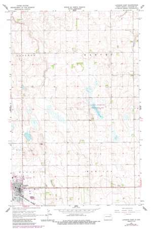 Langdon East USGS topographic map 48098g3