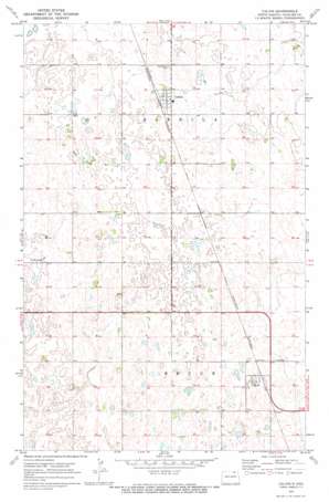 Calvin USGS topographic map 48098g8