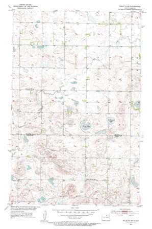 Rolette SW USGS topographic map 48099e8