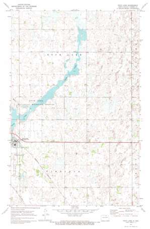 Rock Lake USGS topographic map 48099g2