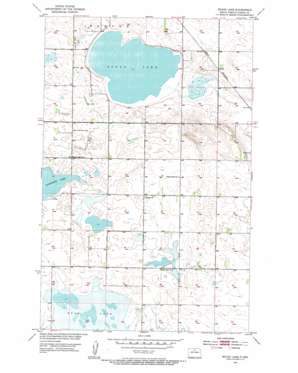 Round Lake USGS topographic map 48100d2